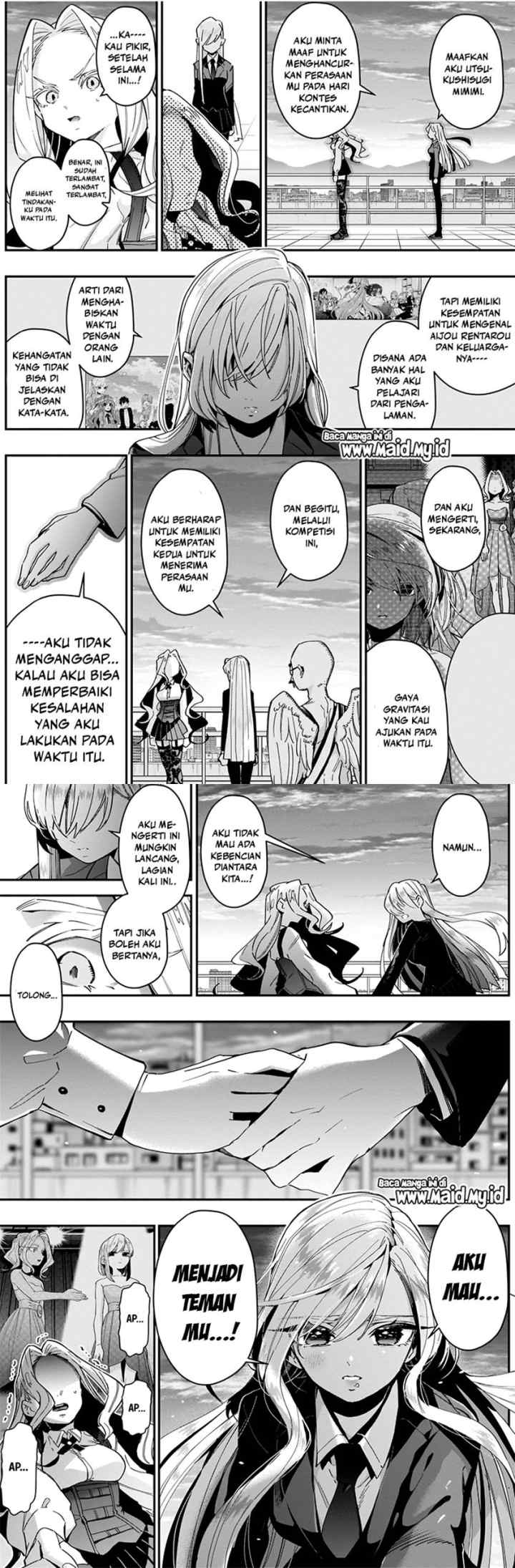 Kimi no Koto ga Dai Dai Dai Dai Daisuki na 100-ri no Kanojo chapter 40 halaman 9
