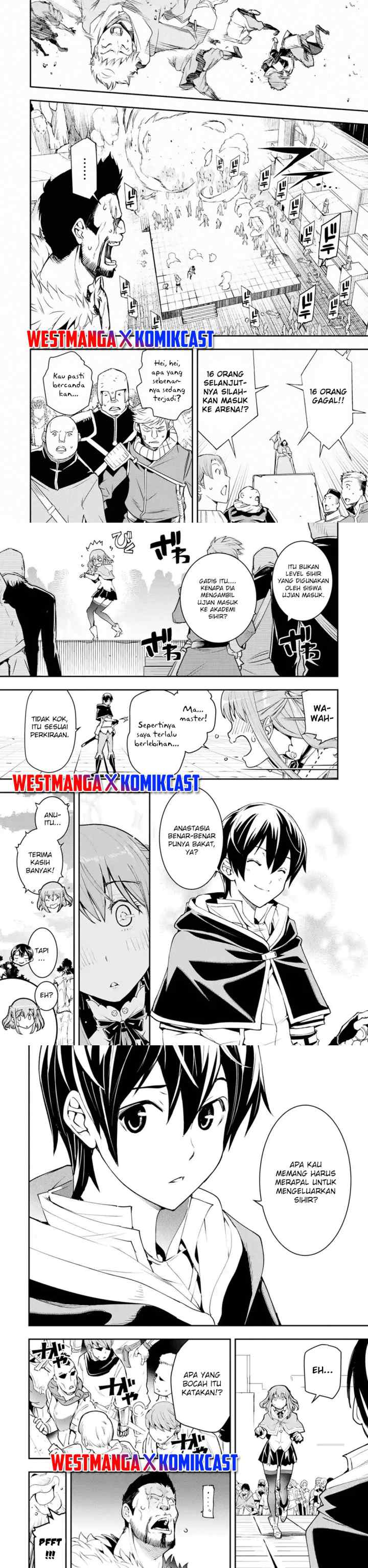 Rakudai Kenja Gakuin no Musou ~ Nidome no Tensei, S Rank Cheat Majutsushi Boukenroku chapter 7 halaman 7
