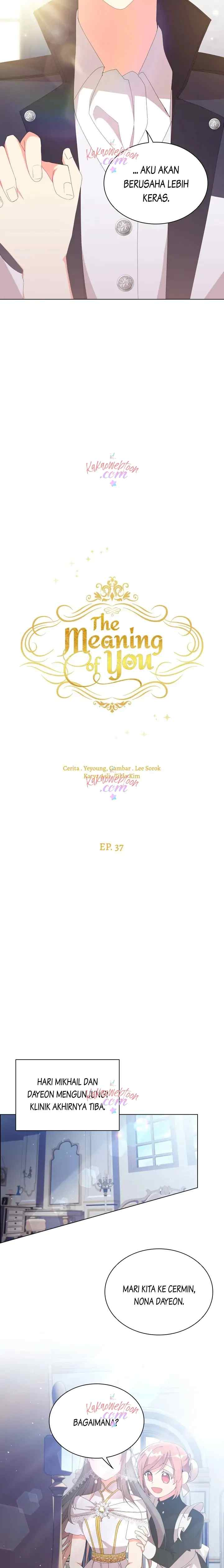 The Meaning of You chapter 37 halaman 4