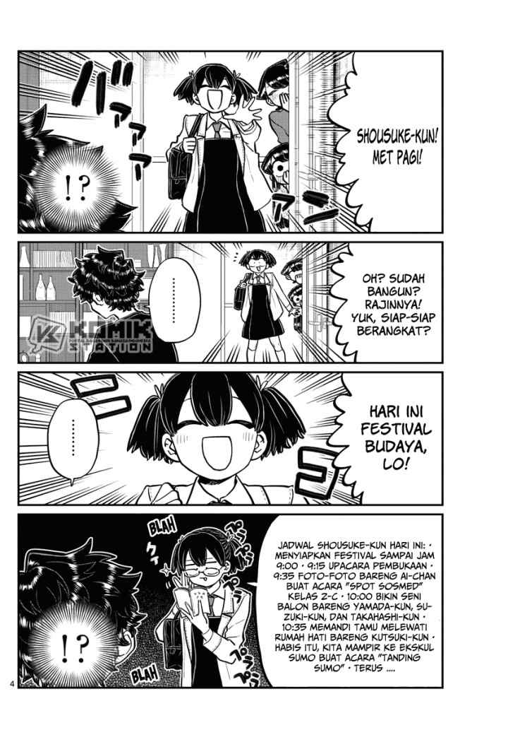 Komi-san wa Komyushou Desu chapter 244 halaman 5