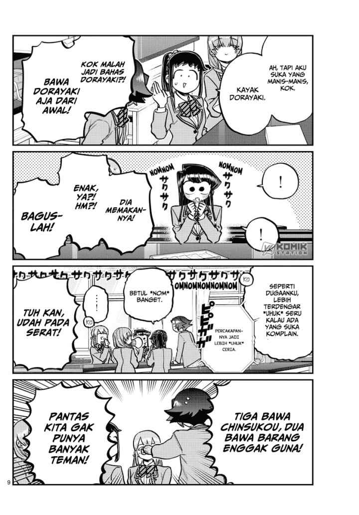 Komi-san wa Komyushou Desu chapter 253 halaman 9