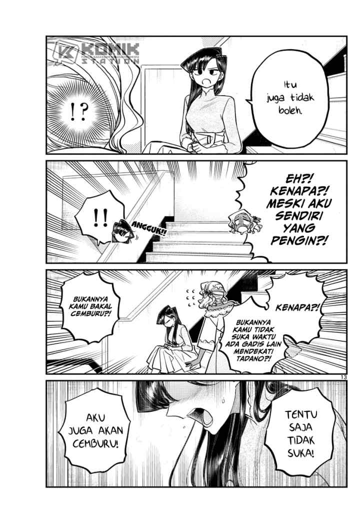 Komi-san wa Komyushou Desu chapter 228 halaman 14