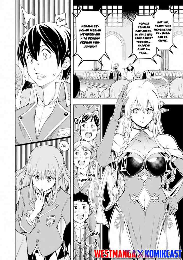 Rakudai Kenja Gakuin no Musou ~ Nidome no Tensei, S Rank Cheat Majutsushi Boukenroku chapter 8.1 halaman 9