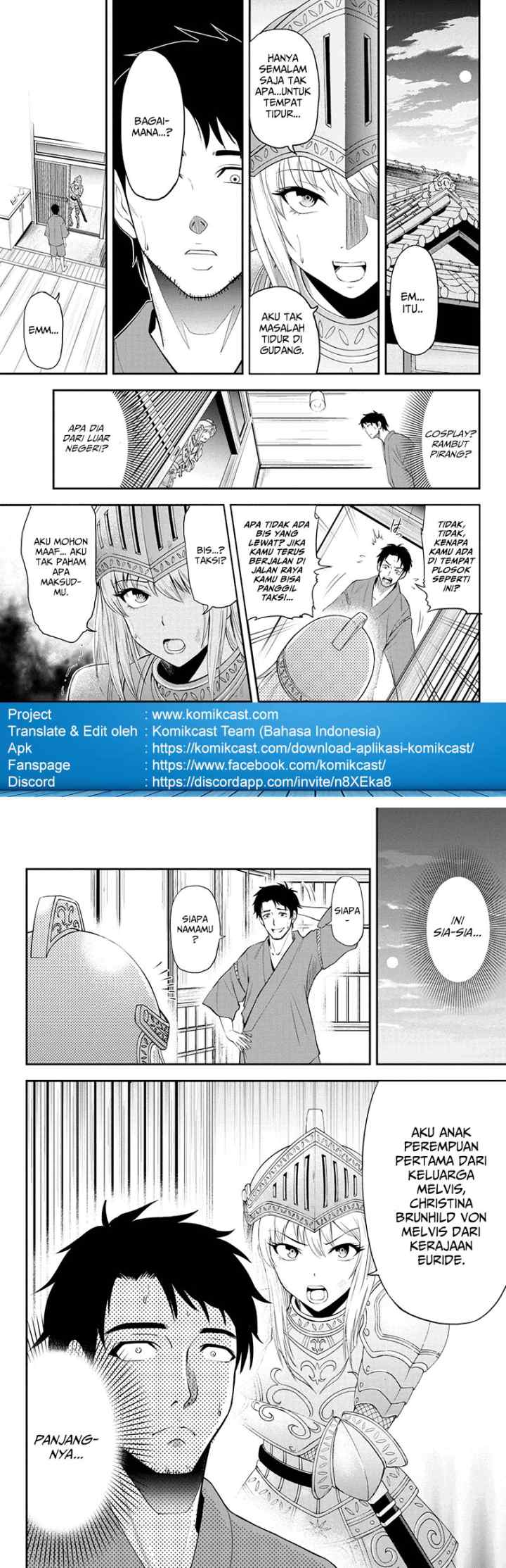 Orenchi ni Kita Onna Kishi to Inakagurashi Surukotoninatta Ken chapter 1 halaman 7