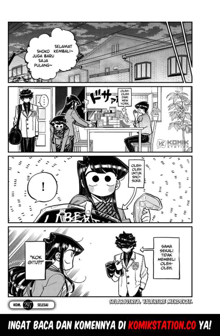 Komi-san wa Komyushou Desu chapter 297 halaman 19