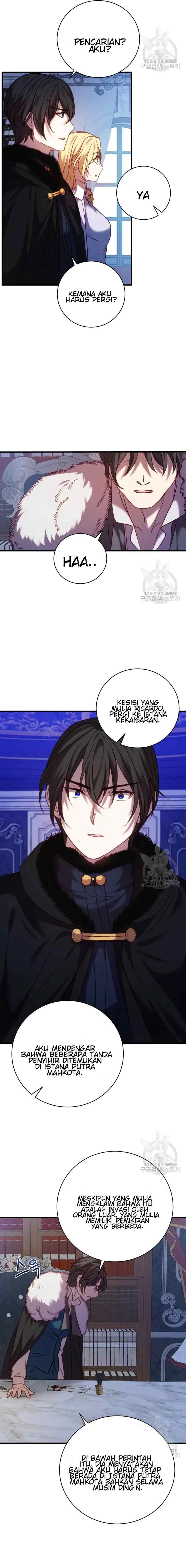 The Villain in the Horror Game Dreams of the Heroine Every Night chapter 19 halaman 14