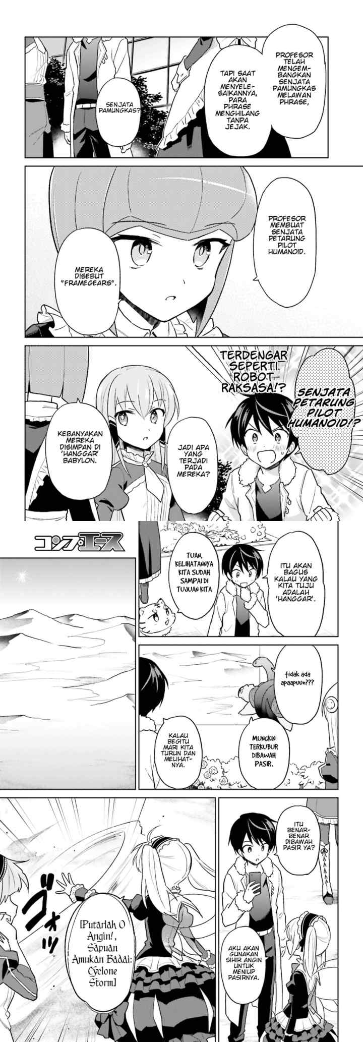 Isekai wa Smartphone to Tomo ni chapter 37 halaman 4