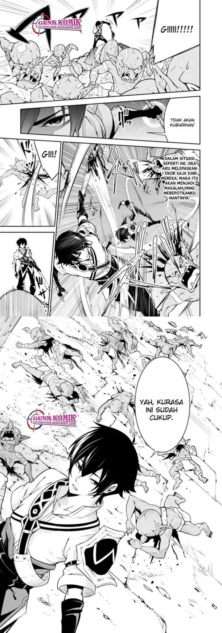Shijou Saikyou no Mahou Kenshi, F Rank Boukensha ni Tensei Suru chapter 1.2 halaman 11
