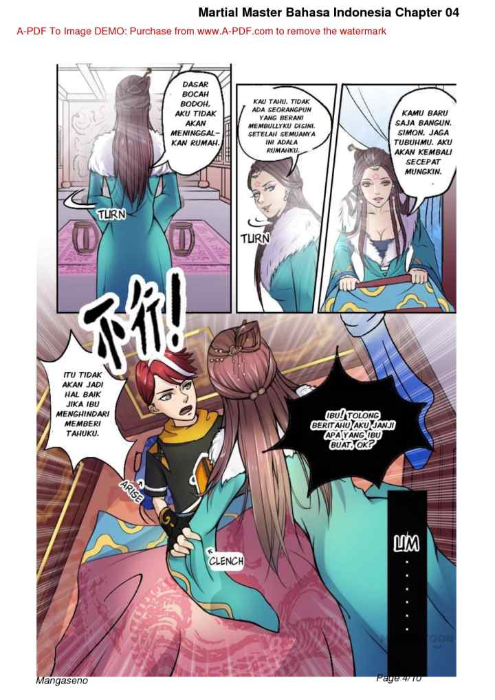 Martial Master chapter 4 halaman 4