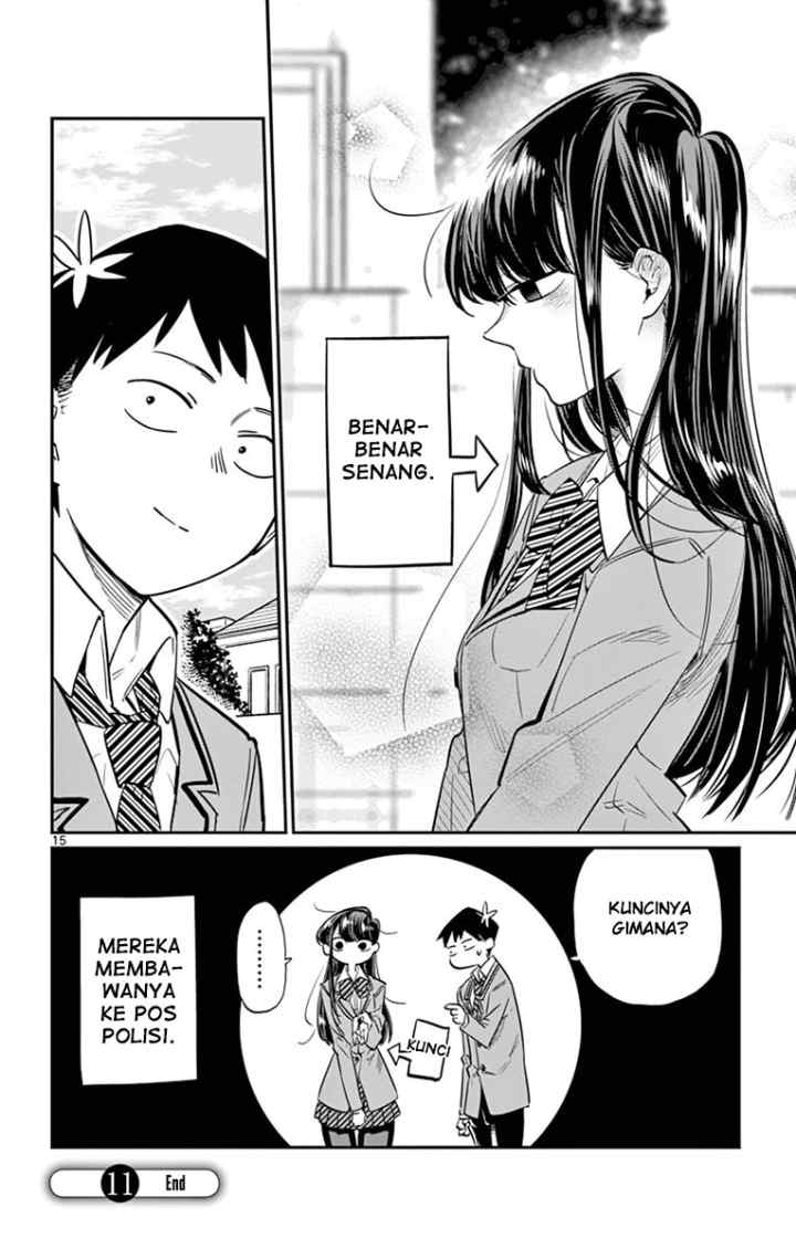 Komi-san wa Komyushou Desu chapter 11 halaman 15