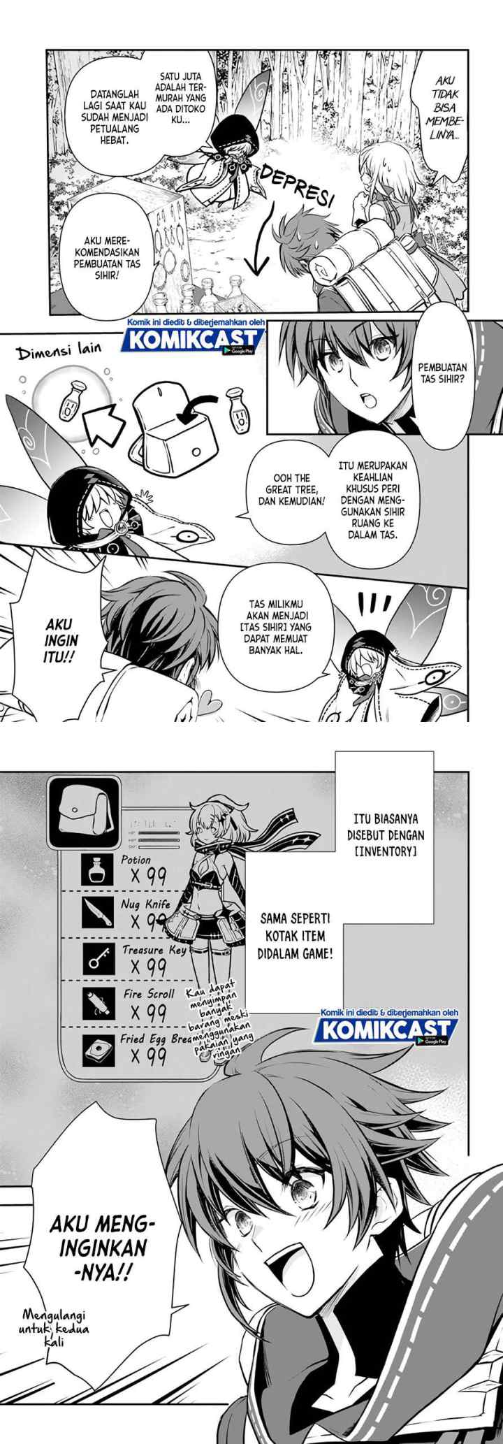 Kanzen Kaihi Healer no Kiseki chapter 21 halaman 4