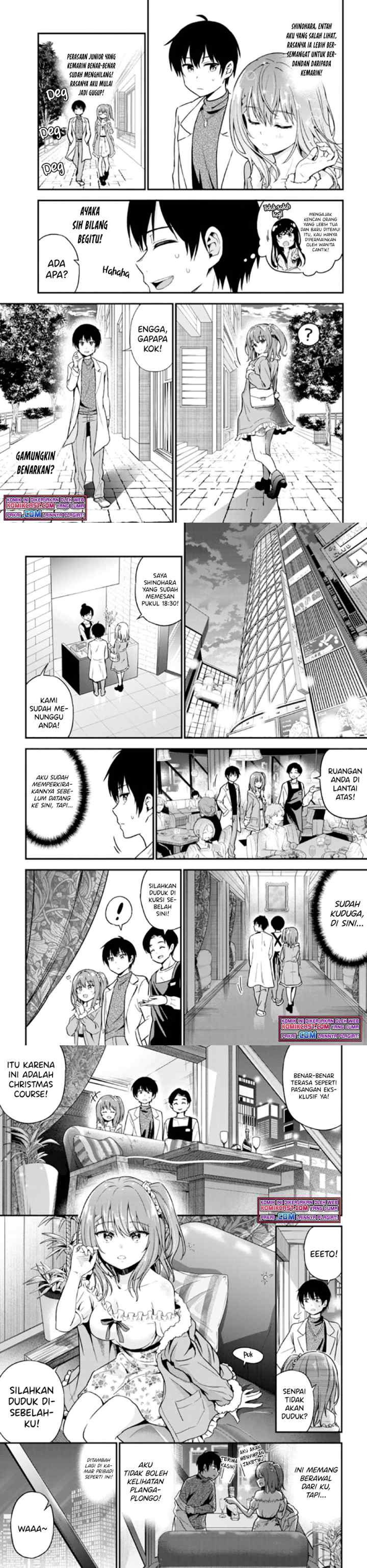 Kanojo ni Uwaki Sareteita Ore ga Koakuma na Kouhai ni Natsukarete Imasu chapter 1.2 halaman 11