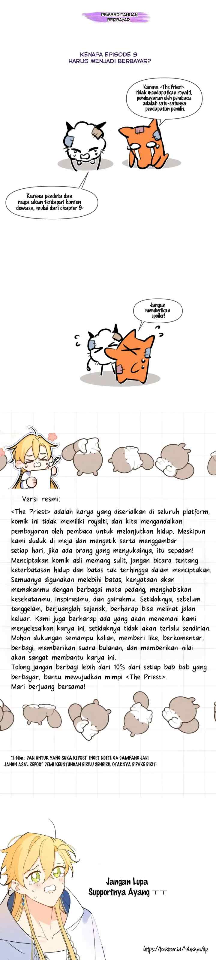 The Priest's Dream Is to Ride the Evil Dragon of Eternit chapter 8 halaman 19