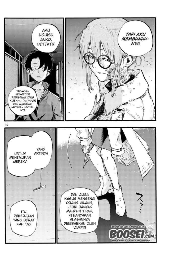 Yofukashi no Uta chapter 39 halaman 13
