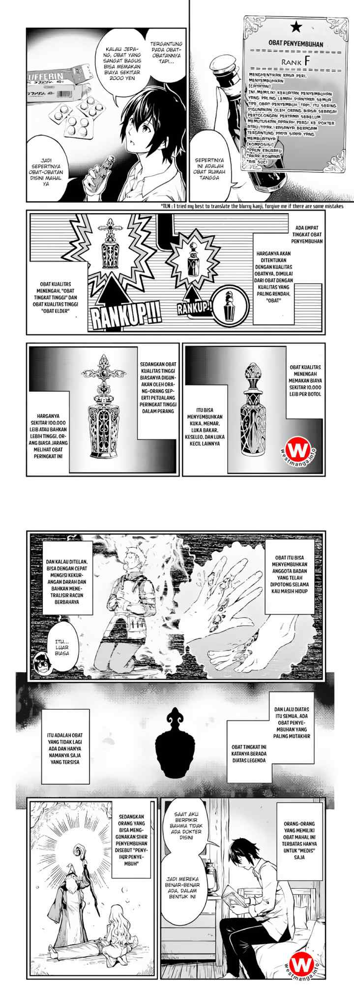 Souzai Saishuka no Isekai Ryokouki chapter 4 halaman 7