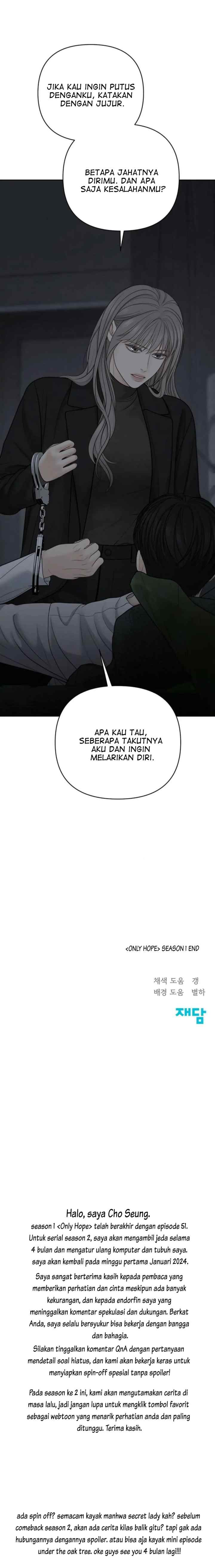 Only Hope chapter 51 halaman 17