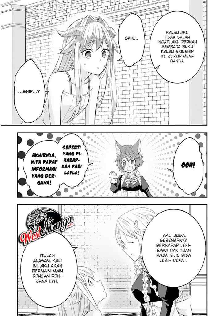 Maou ni Natte node - Dungeon Tsukutte Jingai Musume to Honobono suru chapter 32.2 halaman 9