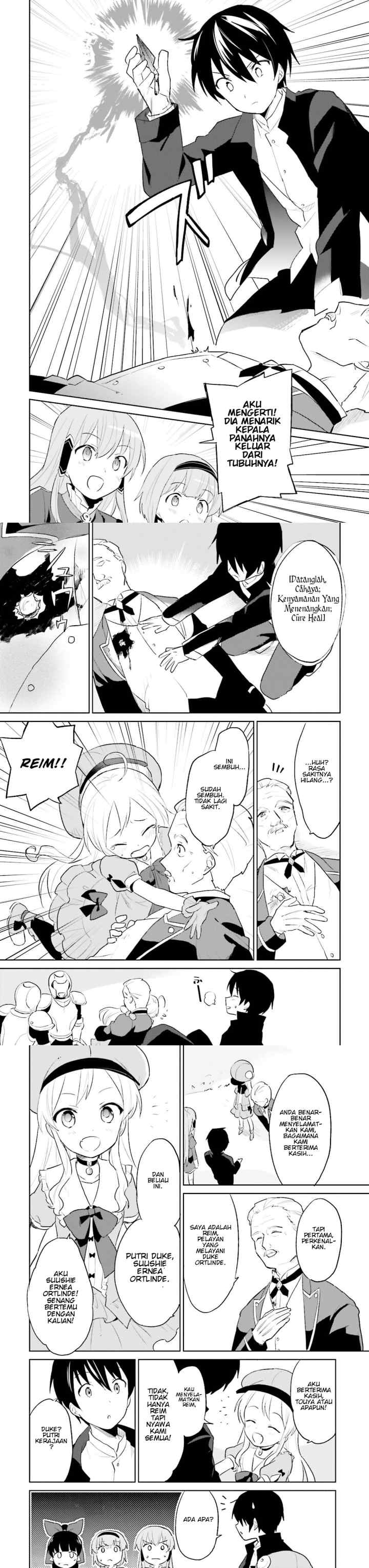 Isekai wa Smartphone to Tomo ni chapter 3 halaman 13