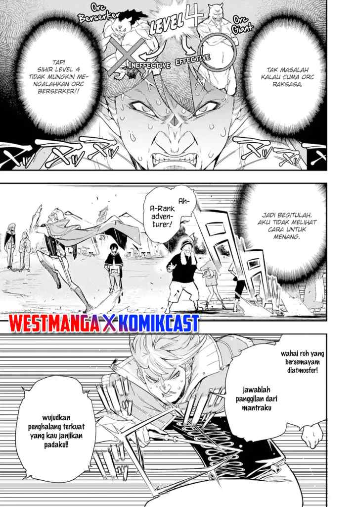 Rakudai Kenja Gakuin no Musou ~ Nidome no Tensei, S Rank Cheat Majutsushi Boukenroku chapter 5.6 halaman 8