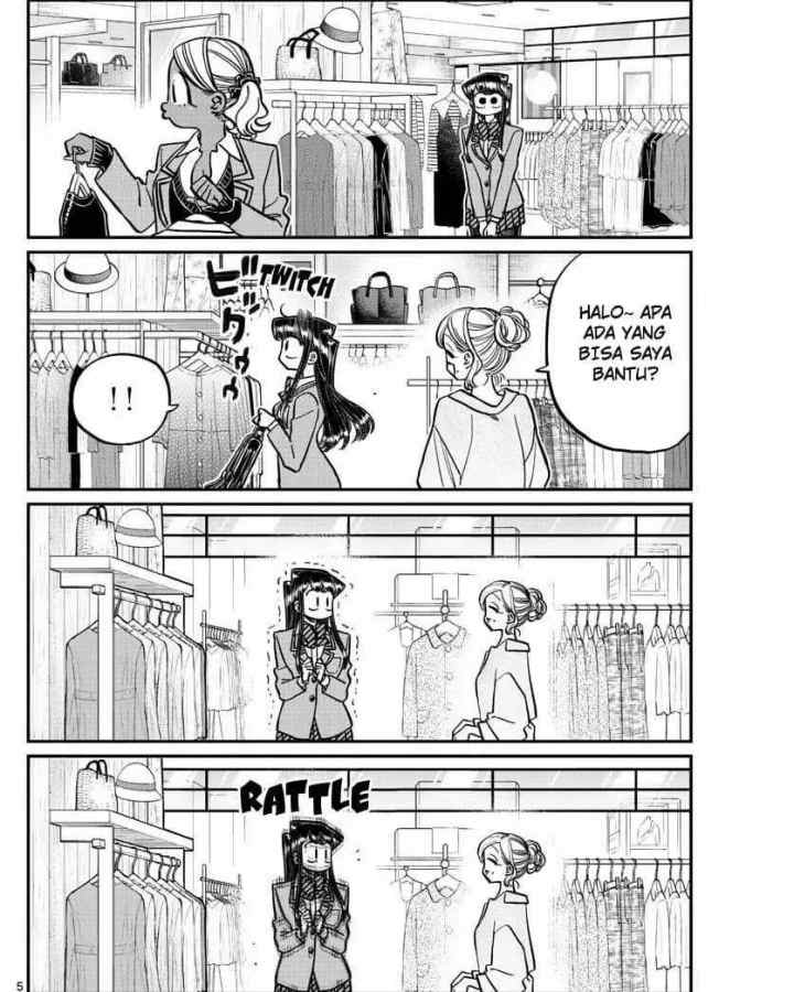 Komi-san wa Komyushou Desu chapter 318 halaman 4
