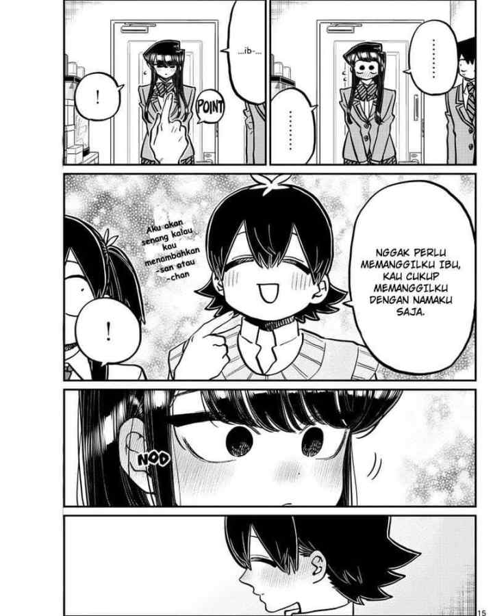 Komi-san wa Komyushou Desu chapter 340 halaman 15