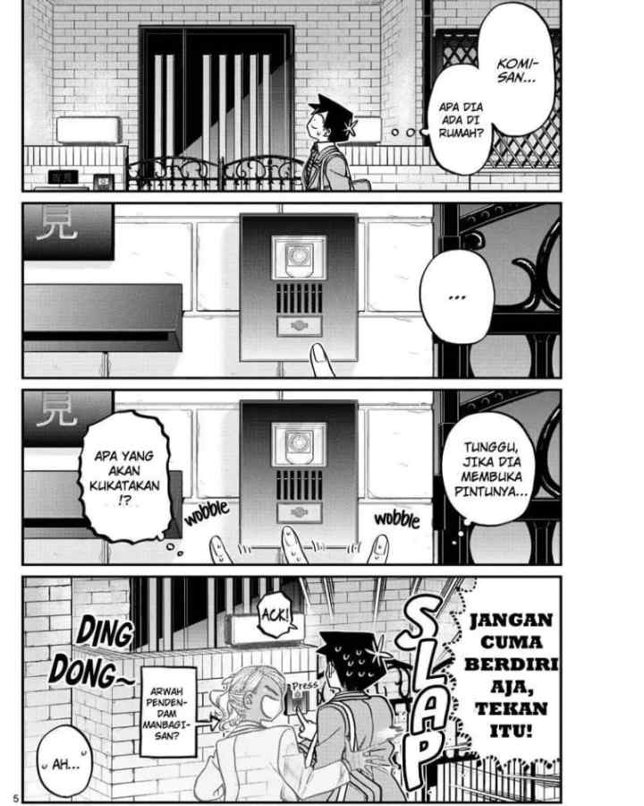 Komi-san wa Komyushou Desu chapter 302 halaman 4