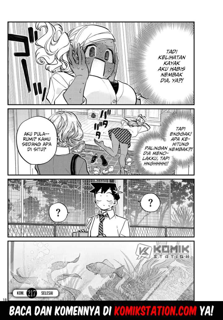 Komi-san wa Komyushou Desu chapter 217 halaman 19