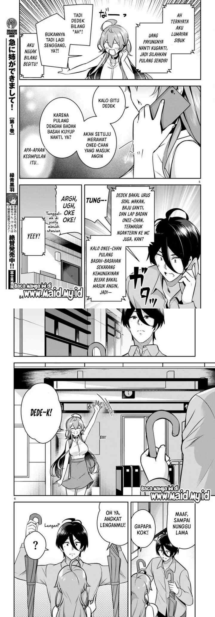 Kyuu ni Ane ga Dekimashite! chapter 9 halaman 4