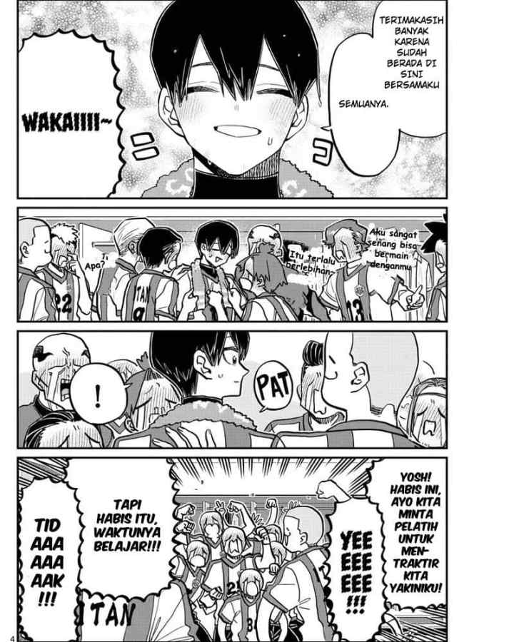 Komi-san wa Komyushou Desu chapter 370 halaman 4