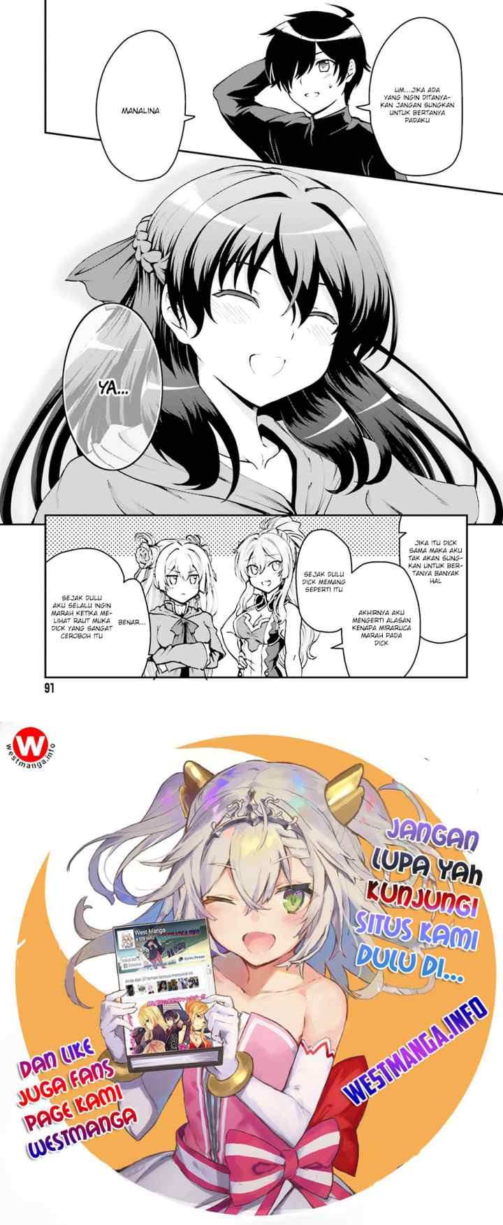 Maou Toubatsu Shita Ato, Medachitakunai node Guild Master ni Natta chapter 2.1 halaman 11