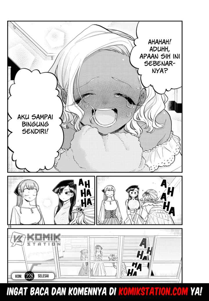 Komi-san wa Komyushou Desu chapter 228 halaman 19