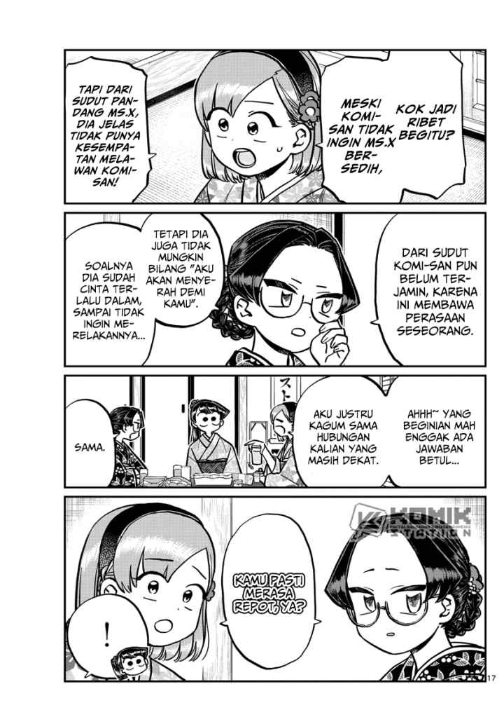 Komi-san wa Komyushou Desu chapter 245 halaman 18