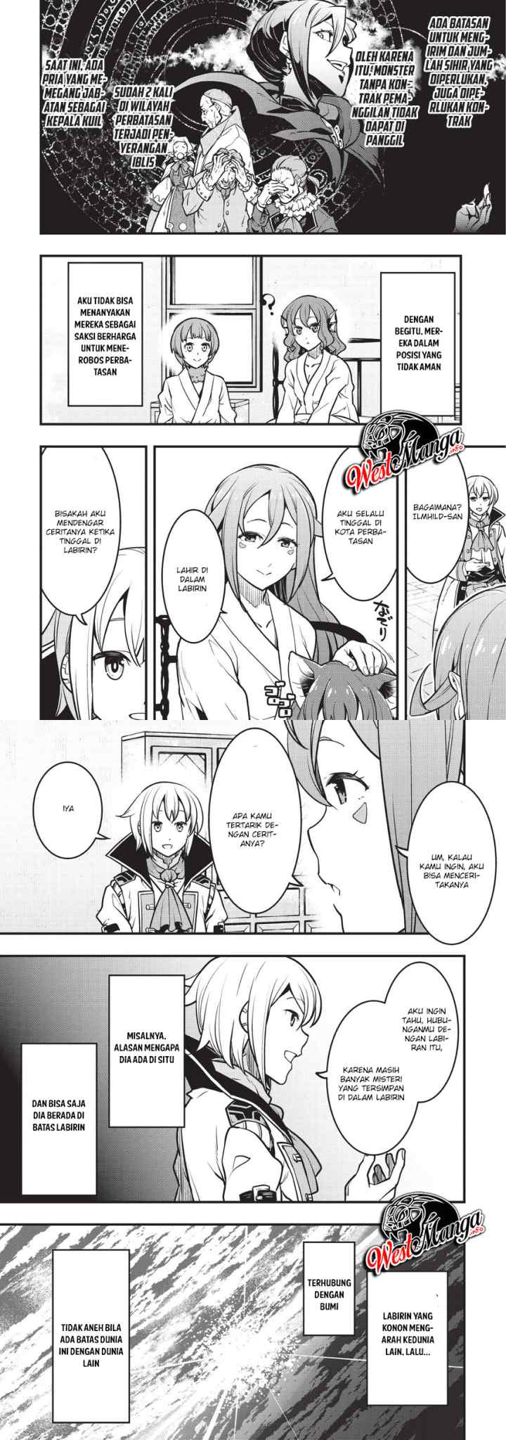 Kyoukai Meikyuu to Ikai no Majutsushi chapter 13 halaman 8