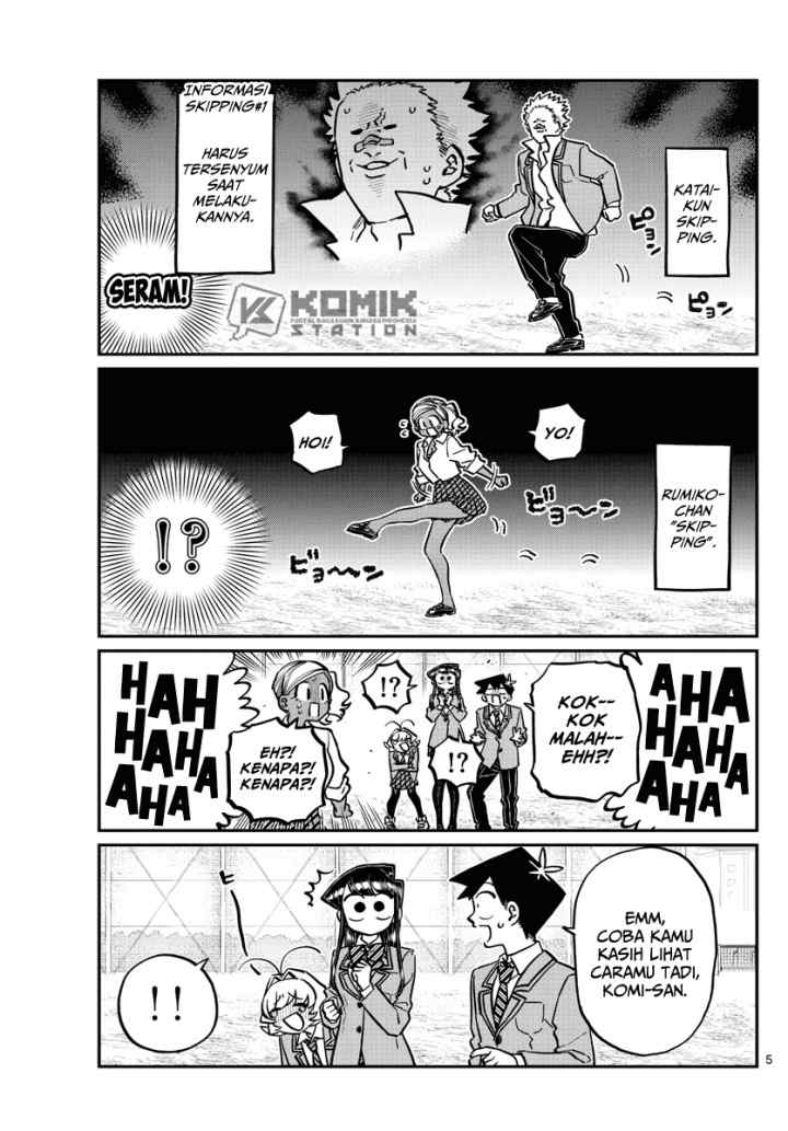 Komi-san wa Komyushou Desu chapter 249 halaman 6