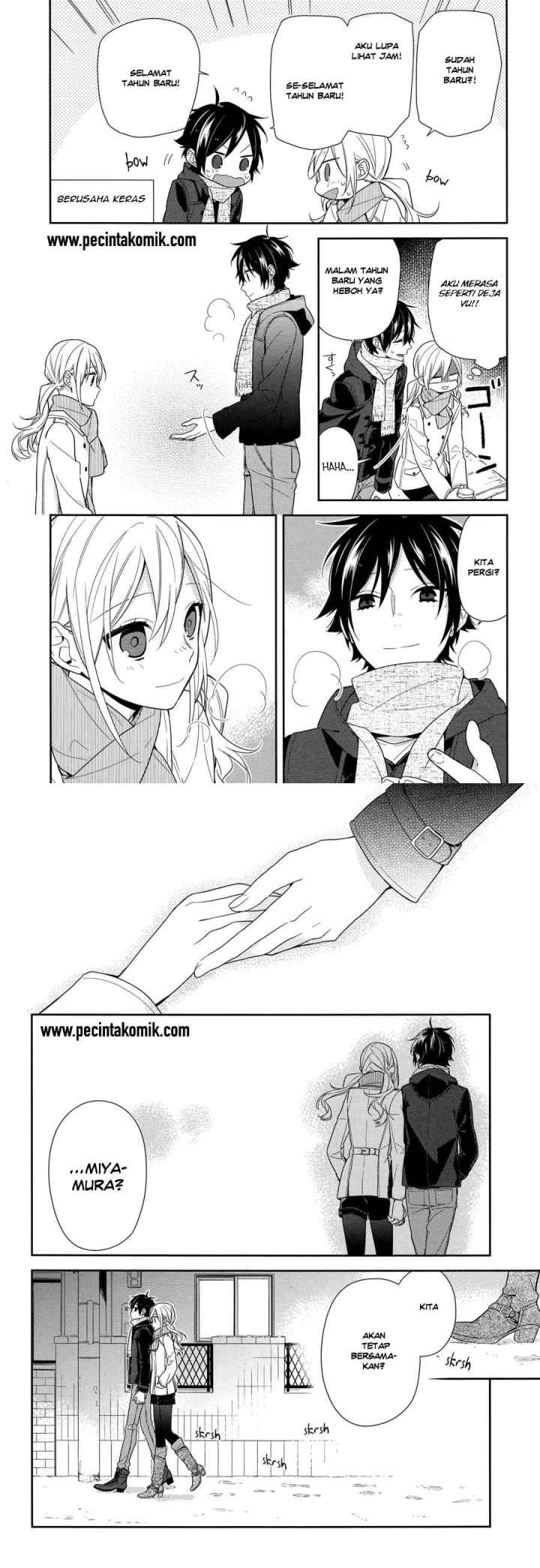 Horimiya chapter 64 halaman 17