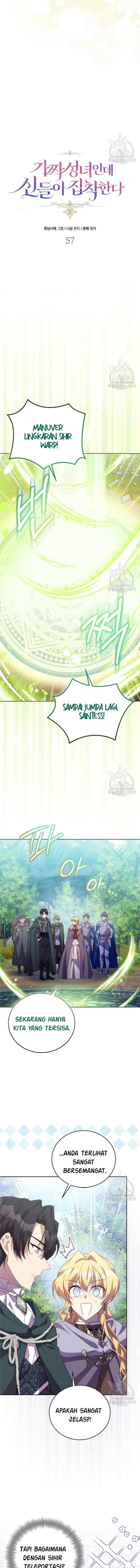 I'm a Fake Saintess but the Gods Are Obsessed chapter 57 halaman 4