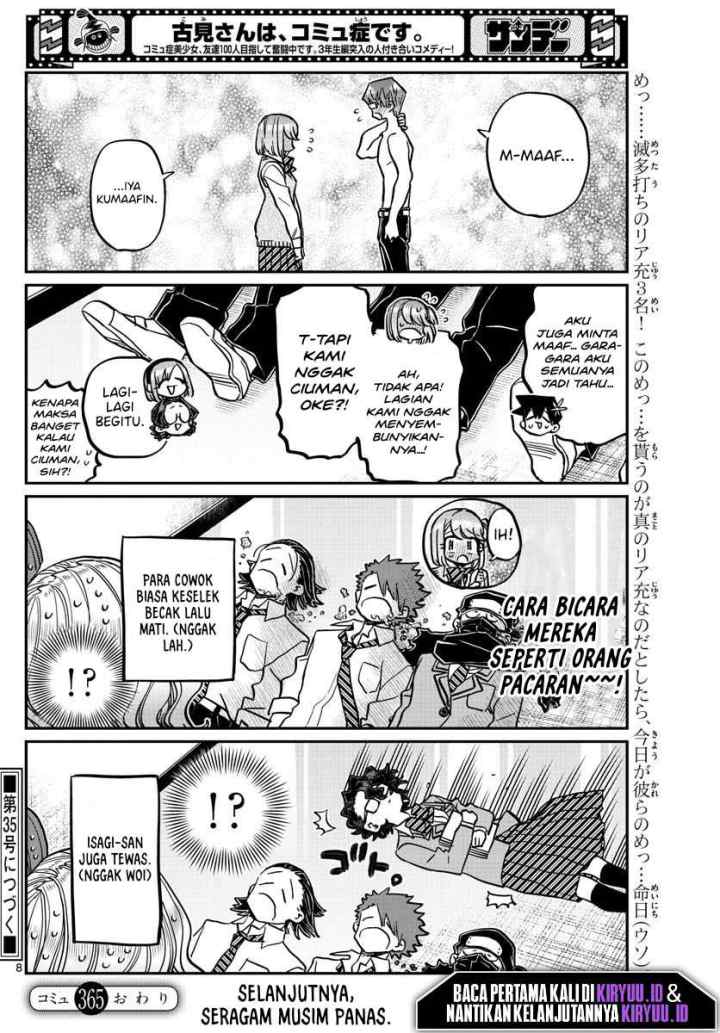 Komi-san wa Komyushou Desu chapter 365 halaman 9