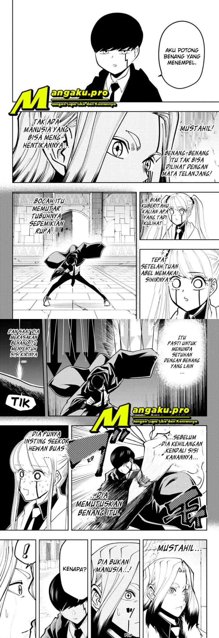 Mashle: Magic and Muscles chapter 34 halaman 11