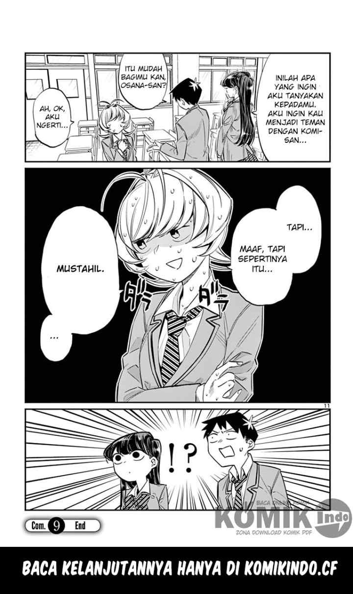 Komi-san wa Komyushou Desu chapter 9 halaman 12