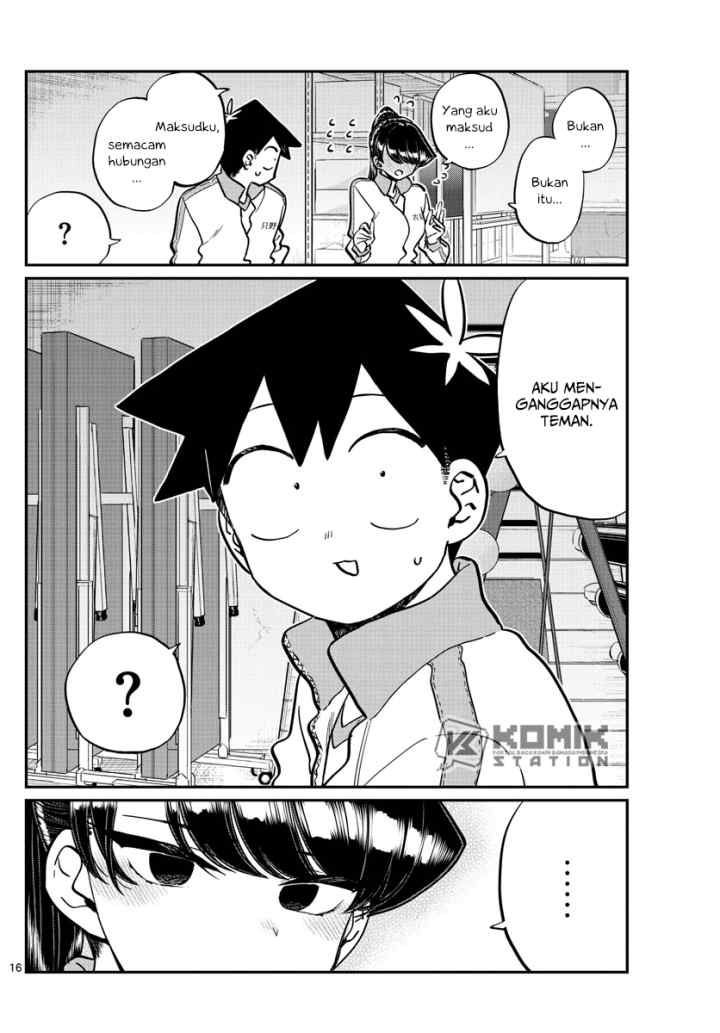 Komi-san wa Komyushou Desu chapter 246.2 halaman 17