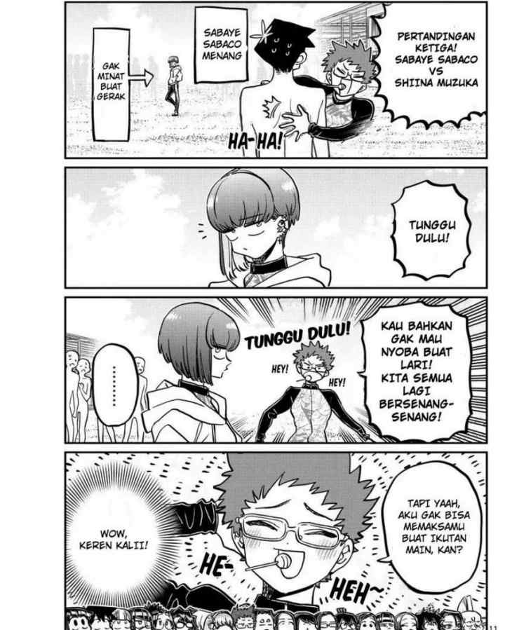 Komi-san wa Komyushou Desu chapter 381 halaman 11