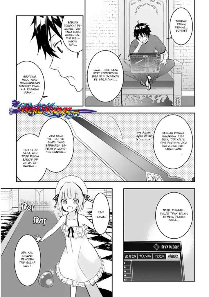 Maou ni Natte node - Dungeon Tsukutte Jingai Musume to Honobono suru chapter 7.1 halaman 9