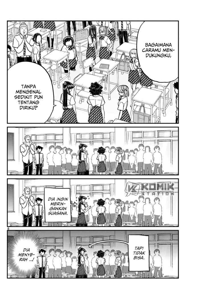 Komi-san wa Komyushou Desu chapter 199 halaman 9