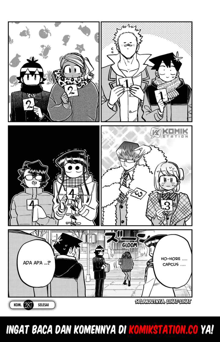 Komi-san wa Komyushou Desu chapter 287 halaman 6
