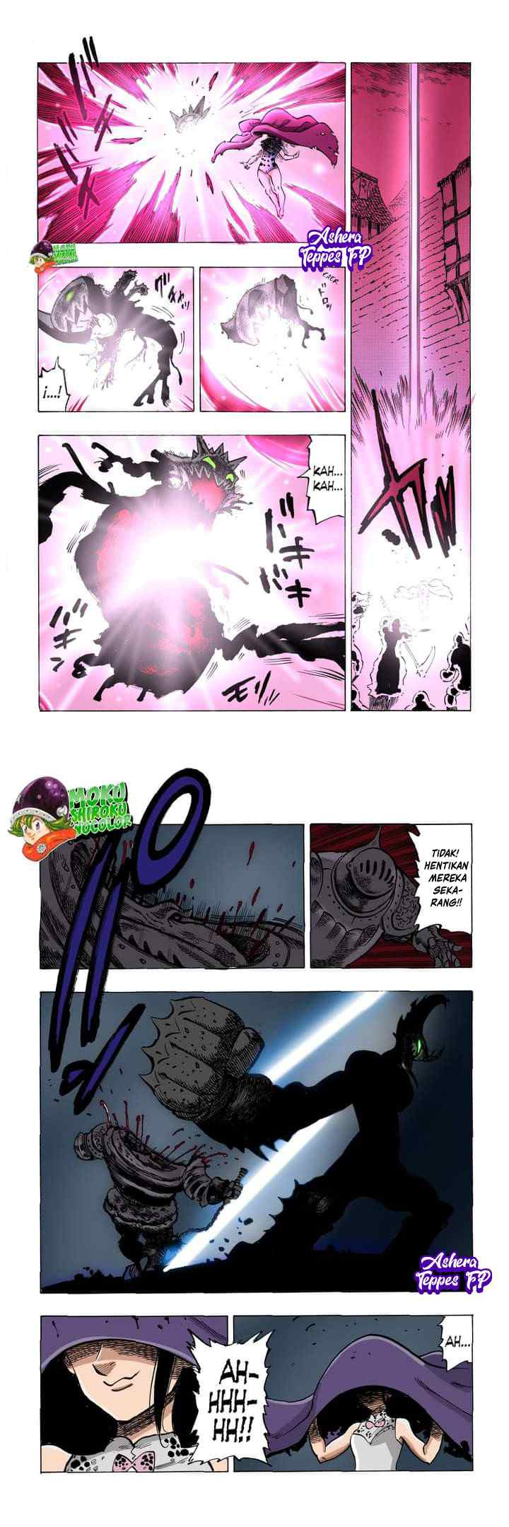Mokushiroku no Yonkishi chapter 64 halaman 9