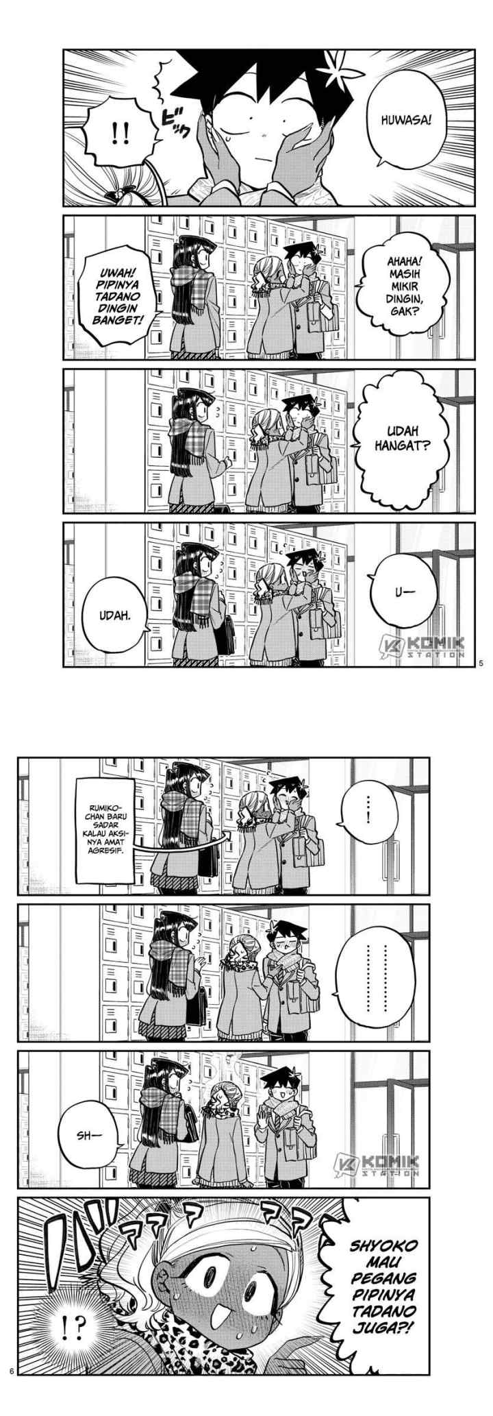 Komi-san wa Komyushou Desu chapter 255 halaman 4