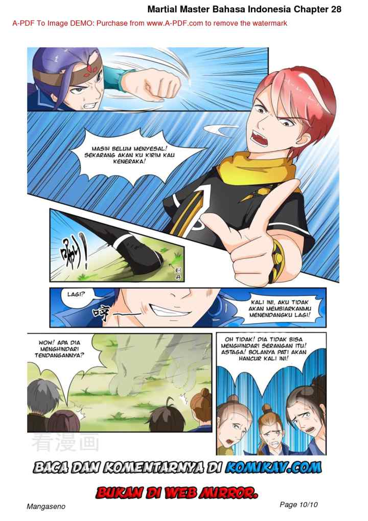 Martial Master chapter 28 halaman 10