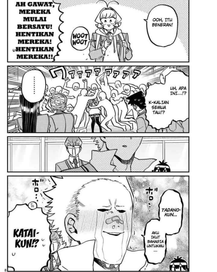 Komi-san wa Komyushou Desu chapter 306 halaman 8