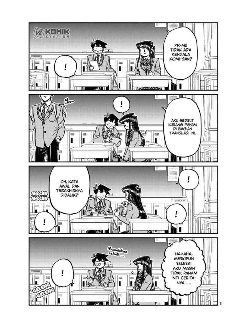 Komi-san wa Komyushou Desu chapter 298 halaman 4