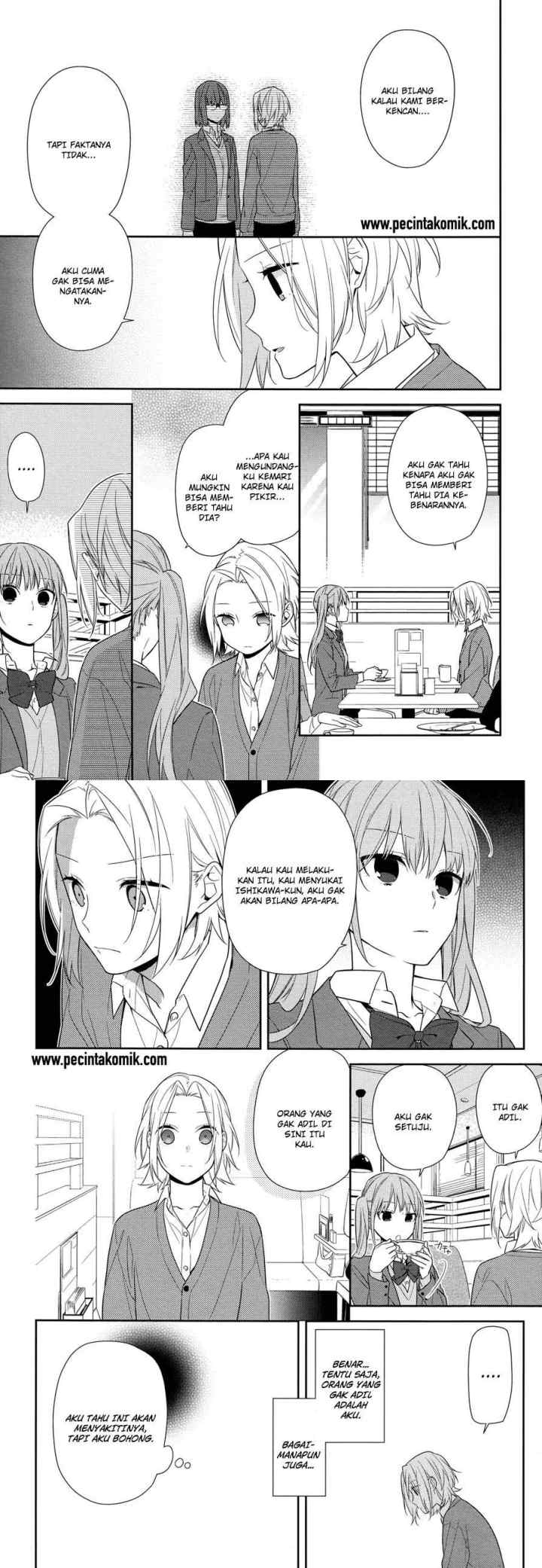 Horimiya chapter 58 halaman 6